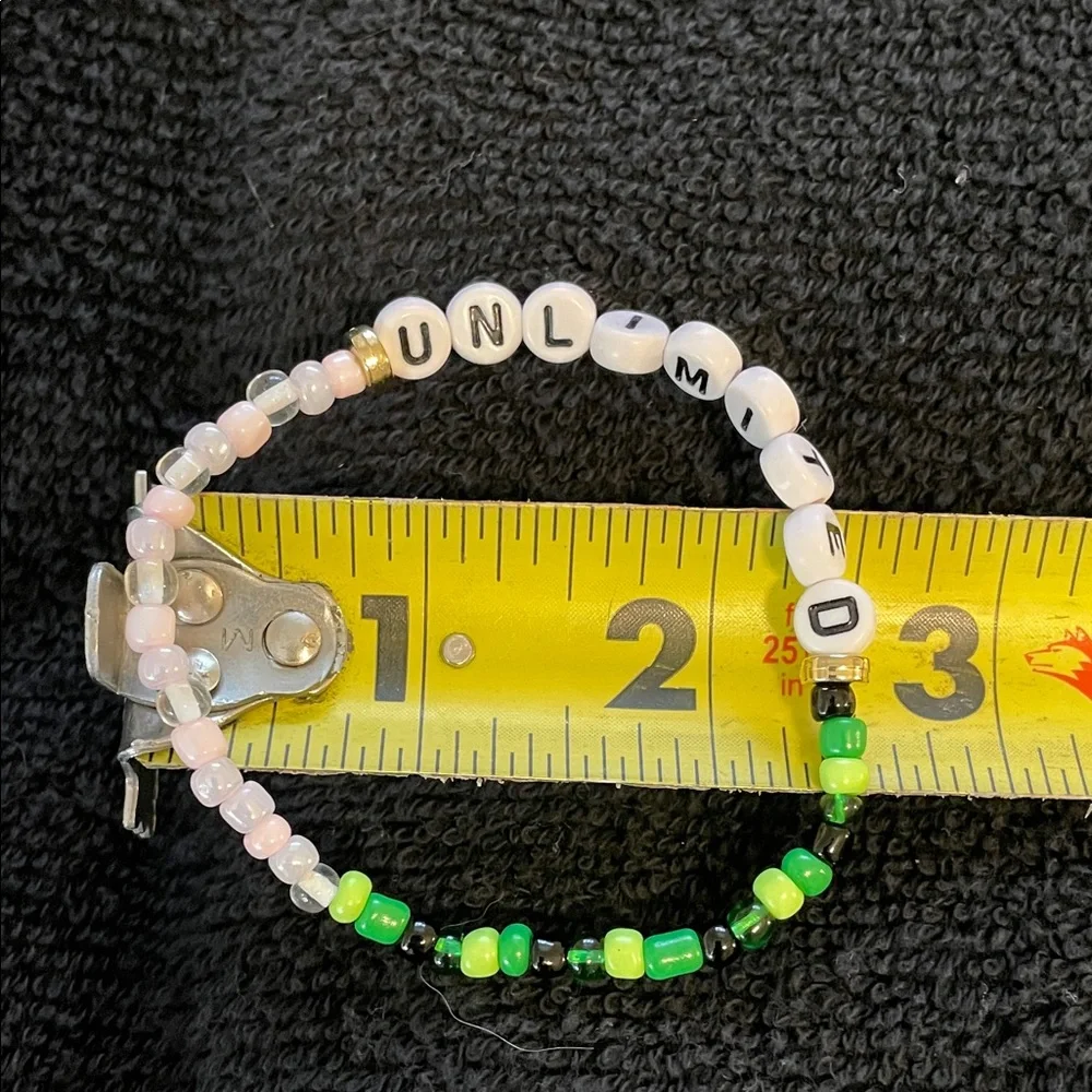 Set of 13 Unlimited Wicked themed Kids Beaded Bracelets - Party favors